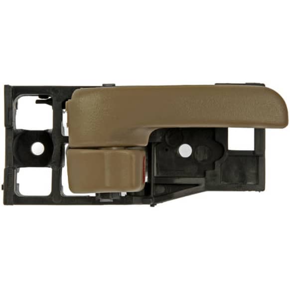 81222 Front, Passenger Side Brown Interior Door Handle, With Door Lock Button, Help Series