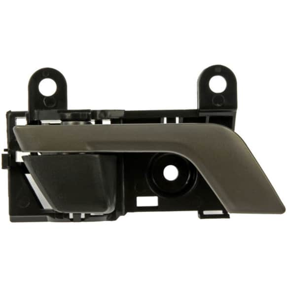 81233 Front Or Rear, Passenger Side Black knob with chrome lever Interior Door Handle, With Door Lock Button, Help Series