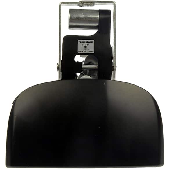 81304 Rear, Driver Side Smooth Black Exterior Door Handle, Without Key Hole, Help Series