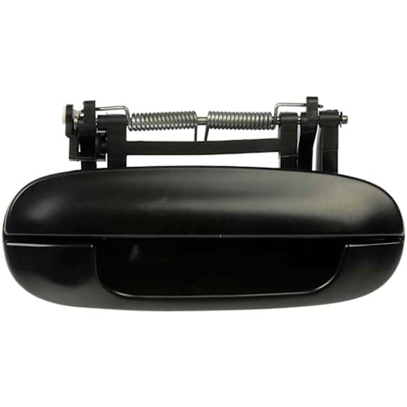 81314 Smooth Black Exterior Door Handle, Without Key Hole, Help Series