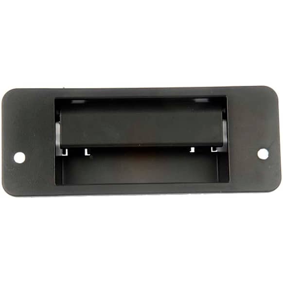 81347 Help Series Tailgate Handle, Smooth Black Plastic