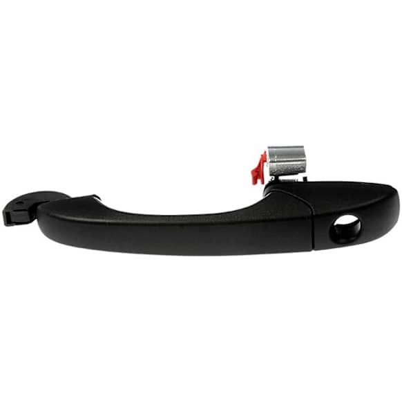 81383 Front, Driver Side Textured Black Exterior Door Handle, With Key Hole, Help Series