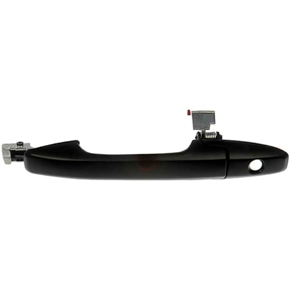 81423 Front, Driver Side Smooth Black Exterior Door Handle, With Key Hole, Coupe, Help Series