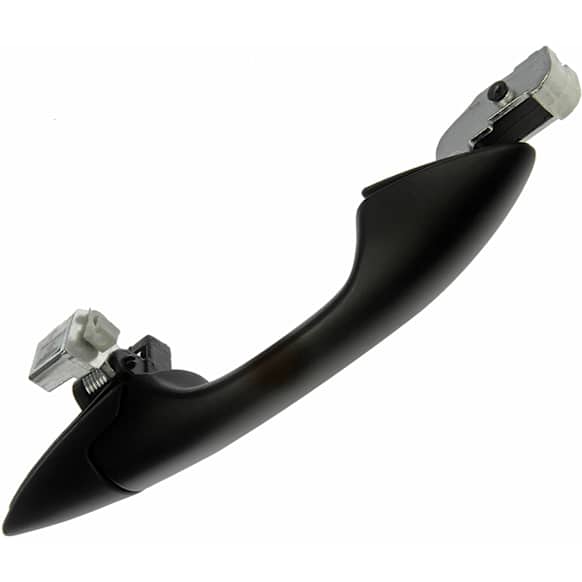 81518 Rear, Passenger Side Smooth Black Exterior Door Handle, Without Key Hole, Help Series