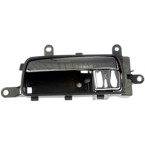 81551 Front Or Rear, Driver Side Chrome lever Interior Door Handle, With Door Lock Button, Help Series