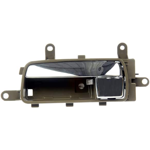 81553 Front, Driver Side Chrome lever Interior Door Handle, With Door Lock Button, Help Series