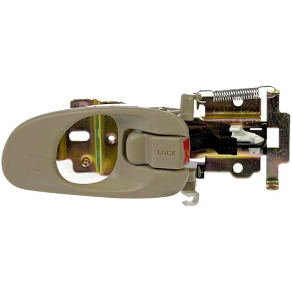 81582 Front Or Rear, Passenger Side Beige Interior Door Handle, With Door Lock Button, Help Series