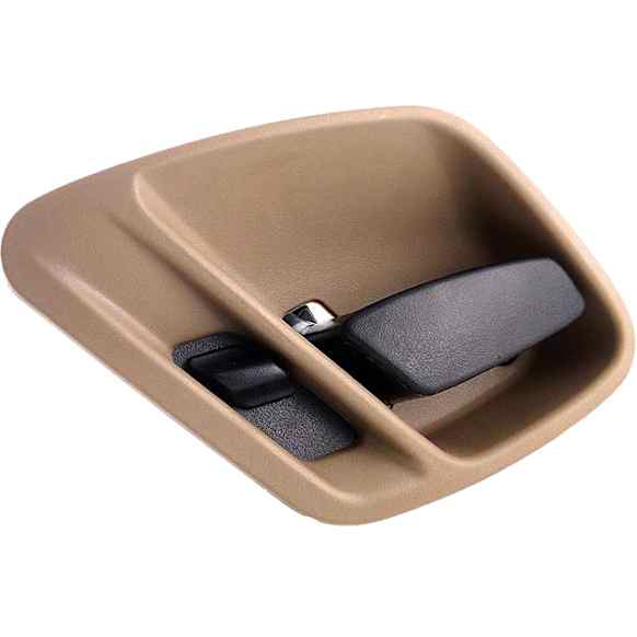 81625 Front, Driver Side Chrome Interior Door Handle, With Door Lock Button, Help Series