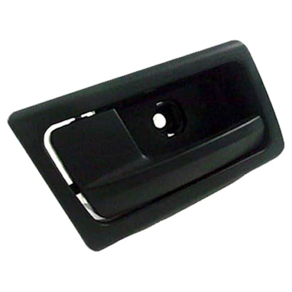 81680 Front Or Rear, Driver Side Smooth Black Interior Door Handle, With Door Lock Button, Help Series