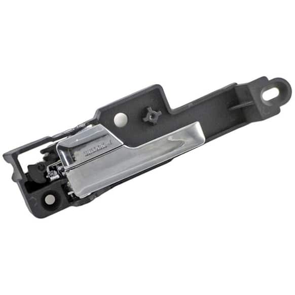 81702 Front, Driver Side Chrome Interior Door Handle, With door lock button, Help Series