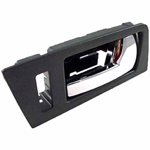 81773 Front, Passenger Side Chrome lever Interior Door Handle, With Door Lock Button, Help Series