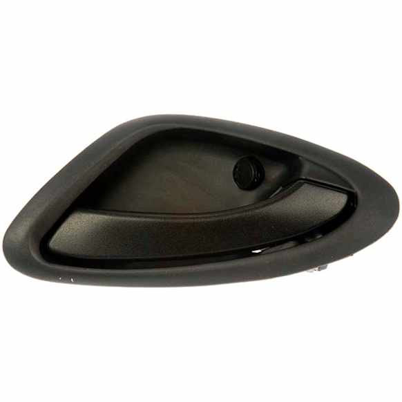 81966 Front Or Rear, Passenger Side Smooth Black Interior Door Handle, With Door Lock Button, Help Series
