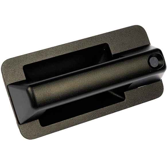 81994 Front, Driver Side Textured Black Exterior Door Handle, With Key Hole, Help Series