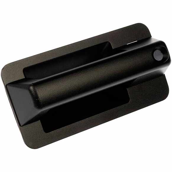 81995 Front, Passenger Side Textured Black Exterior Door Handle, With Key Hole, Help Series