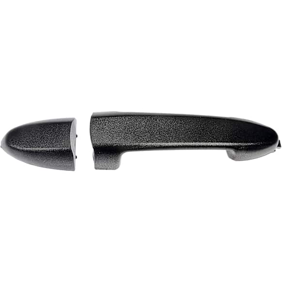 82068 Front, Passenger Side, or Rear Driver or Passenger Side Textured Black Exterior Door Handle, Without Key Hole, Help Series