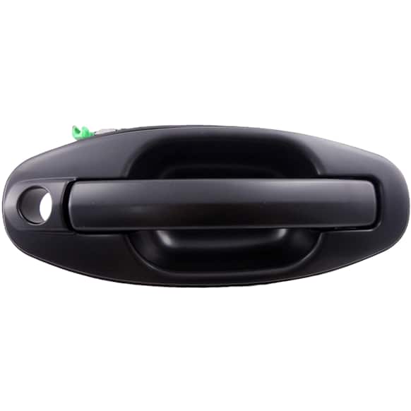 82259 Front, Passenger Side Smooth Black Exterior Door Handle, With Key Hole, Help Series