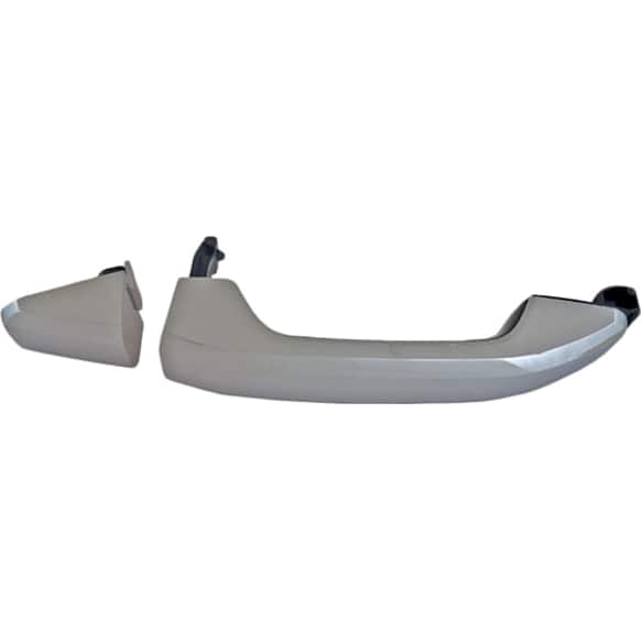 82396 Front, Passenger Side Chrome Exterior Door Handle, Without Key Hole, Help Series