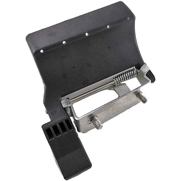 82503 Smooth Black Interior Door Handle, With Door Lock Button, Help Series