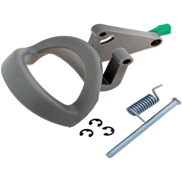 82512 Front Or Rear, Driver Side Smooth taupe Interior Door Handle, Without Door Lock Button, Help Series