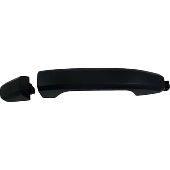 82536 Front, Passenger Side Black Exterior Door Handle, Without Key Hole, Help Series