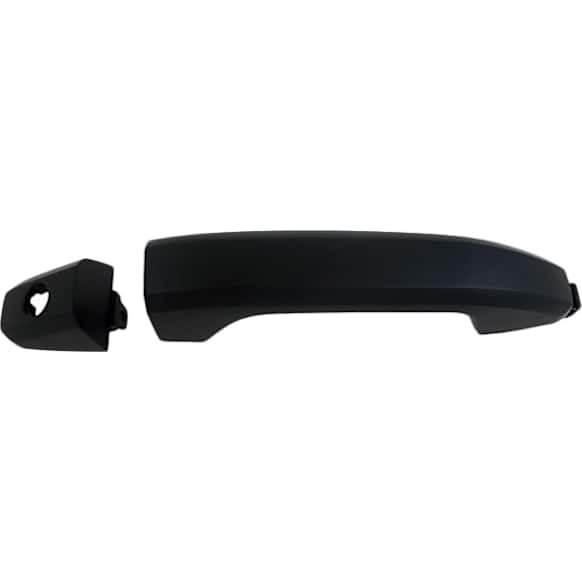82537 Front, Driver Side Black Exterior Door Handle, Without Key Hole, Help Series