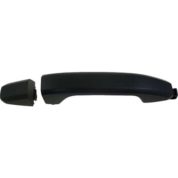 82538 Rear, Driver or Passenger Side Black Exterior Door Handle, Without Key Hole, Help Series