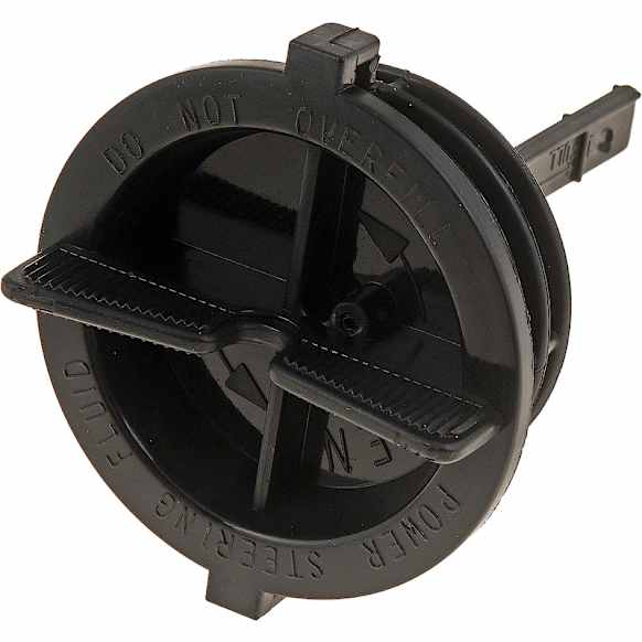 1990 Ford F-250 - Power Steering Reservoir Cap, Black, Plastic, Help Series