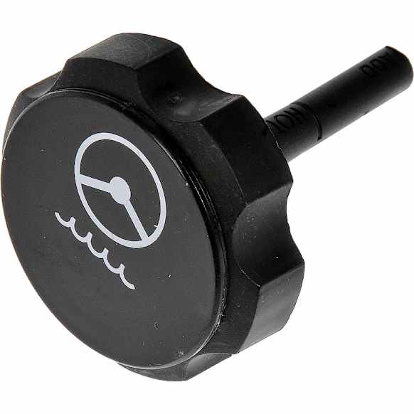 2000 Pontiac Bonneville - Power Steering Reservoir Cap, Eng Vin: K, With 2.40 in. Stem, Black, Plastic, Help Series