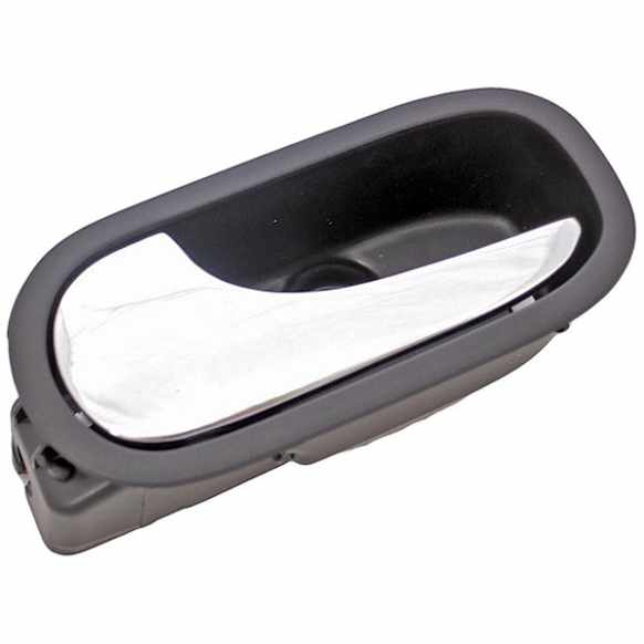 82633 Front, Driver Side Chrome lever Interior Door Handle, Without Door Lock Button, Help Series