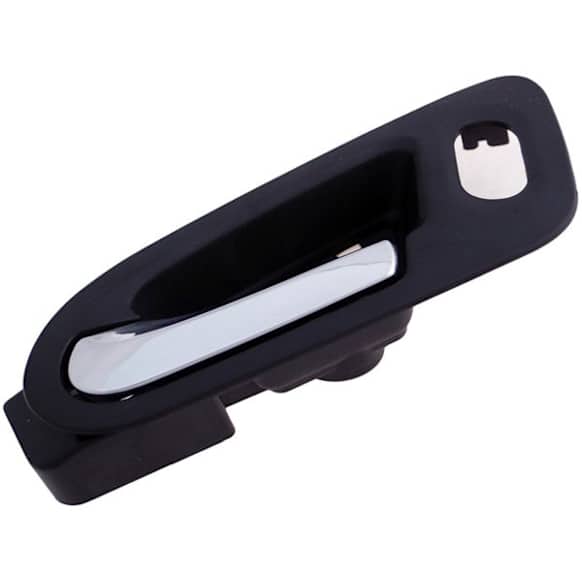 82653 Front, Driver Side Chrome lever Interior Door Handle, With Door Lock Button, Help Series