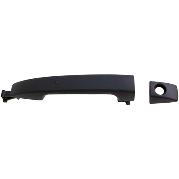 82666 Front, Driver Side Textured Black Exterior Door Handle, Without Key Hole, Help Series