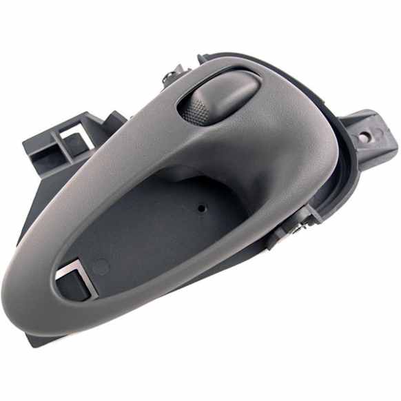 82722 Rear, Driver Side Gray Interior Door Handle, With Door Lock Button, Help Series
