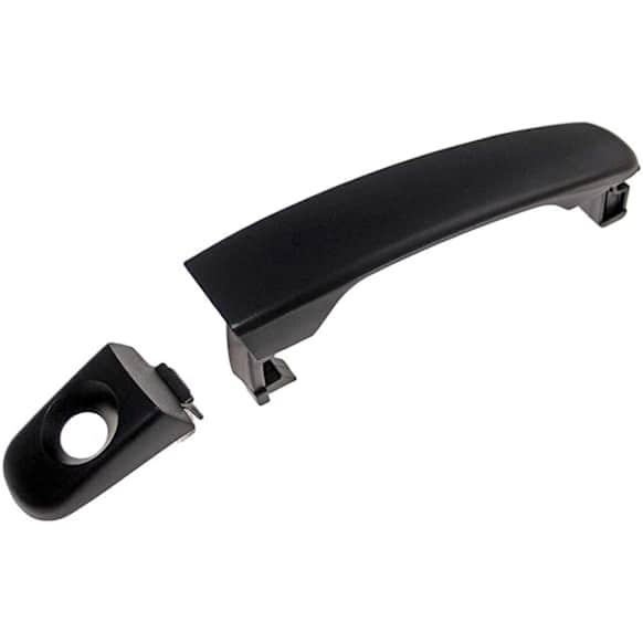 83196 Front, Driver Side Textured Black Exterior Door Handle, With Key Hole, Help Series