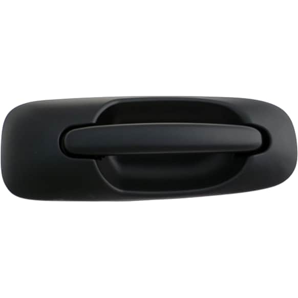 83225 Driver Side Smooth Black Exterior Door Handle, Without Key Hole, Help Series