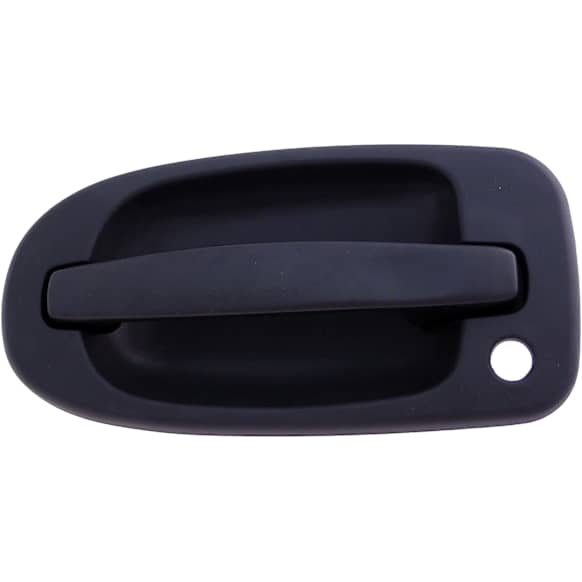 83378 Front, Driver Side Textured Black Exterior Door Handle, With Key Hole, Help Series
