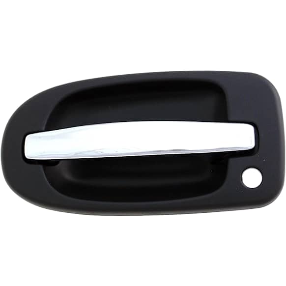 83383 Front, Driver Side Black Exterior Door Handle, With Key Hole, Help Series