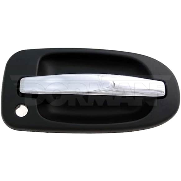 83384 Front, Passenger Side Chrome Exterior Door Handle, With Key Hole, Help Series