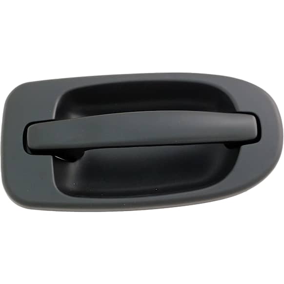 83391 Rear, Passenger Side Smooth Black Exterior Door Handle, Without Key Hole, Help Series
