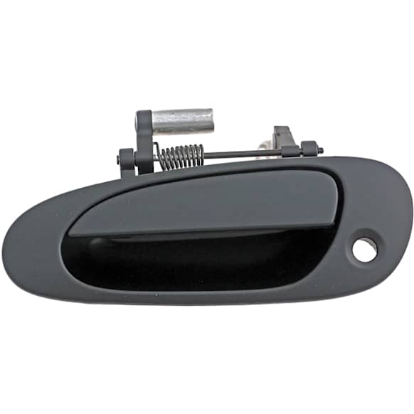 83431 Front, Driver Side Smooth Black Exterior Door Handle, With Key Hole, Hatchback, Help Series