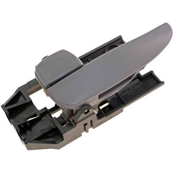 83458 Rear, Driver Side Gray Interior Door Handle, With Door Lock Button, Help Series