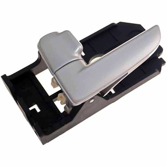83543 Front Or Rear, Driver Side Silver Interior Door Handle, With Door Lock Button, Help Series