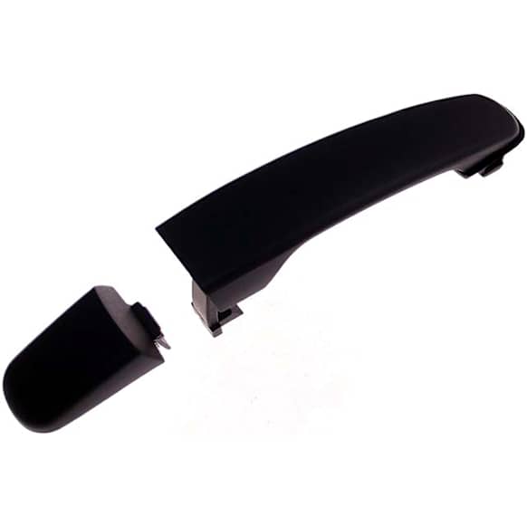 83677 Front, Passenger Side, or Rear Driver or Passenger Side Textured Black Exterior Door Handle, Without Key Hole, Help Series