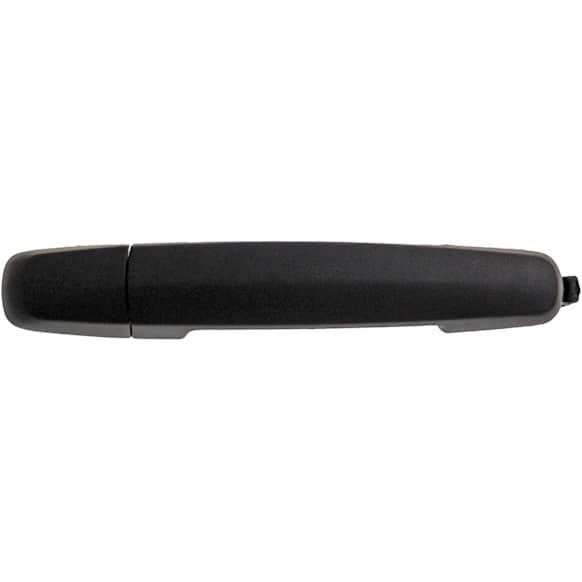 83861 Rear, Driver or Passenger Side Smooth Black Exterior Door Handle, Without Key Hole, Help Series
