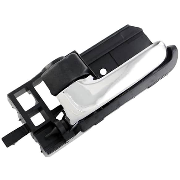 83940 Chrome Lever with Black Bezel Interior Door Handle, With Door Lock Button, Help Series