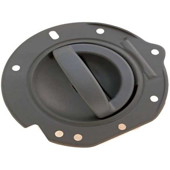 83987 Front, Driver Side Gray Interior Door Handle, Without Door Lock Button, Help Series