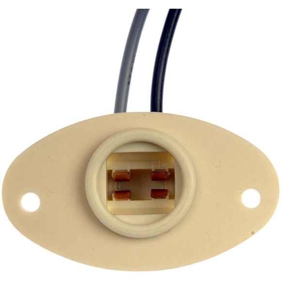 85889 Bulb Socket - License plate light, Direct Fit, Sold Individually