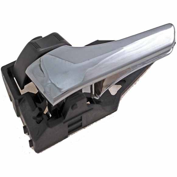 88148 Chrome Lever with Black Bezel Interior Door Handle, Help Series