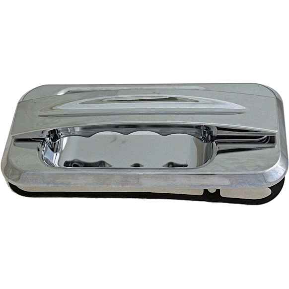 88307 Rear, Driver Side Chrome Exterior Door Handle, Without Key Hole, Help Series