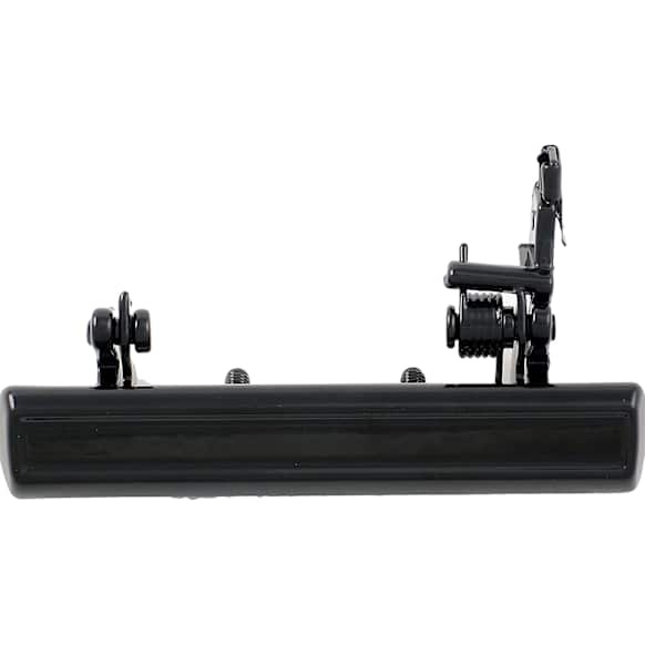 88350 Smooth Black Exterior Door Handle, Without Key Hole, Help Series
