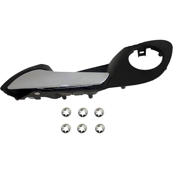 88592 Front, Driver Side Brown Interior Door Handle, Without Door Lock Button, Help Series
